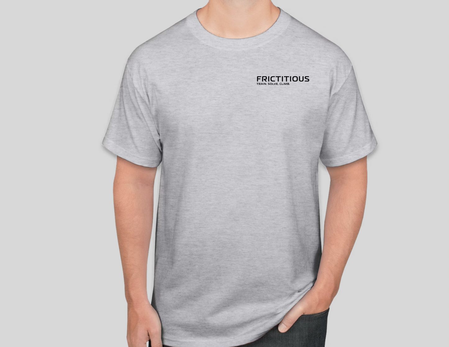 Gray Frictitious T-Shirt